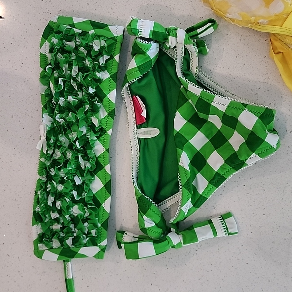 Womens bathing suit bundle size small bottoms with size large tops